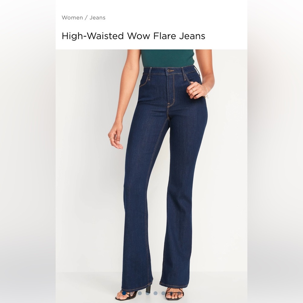 Old navy high waisted flare jeans size 10 regular